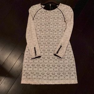 W118 by Walter Baker lace cream & black mini